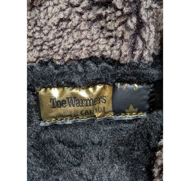 Toe Warmers Michelle Canada Suede WaterProof Zip Up Boots Size 12 S - Picture 9 of 11